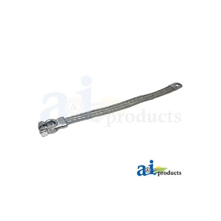 A & I Products Ground Strap, 13", 2 Ga. 8" x2" x0.5" A-26A314